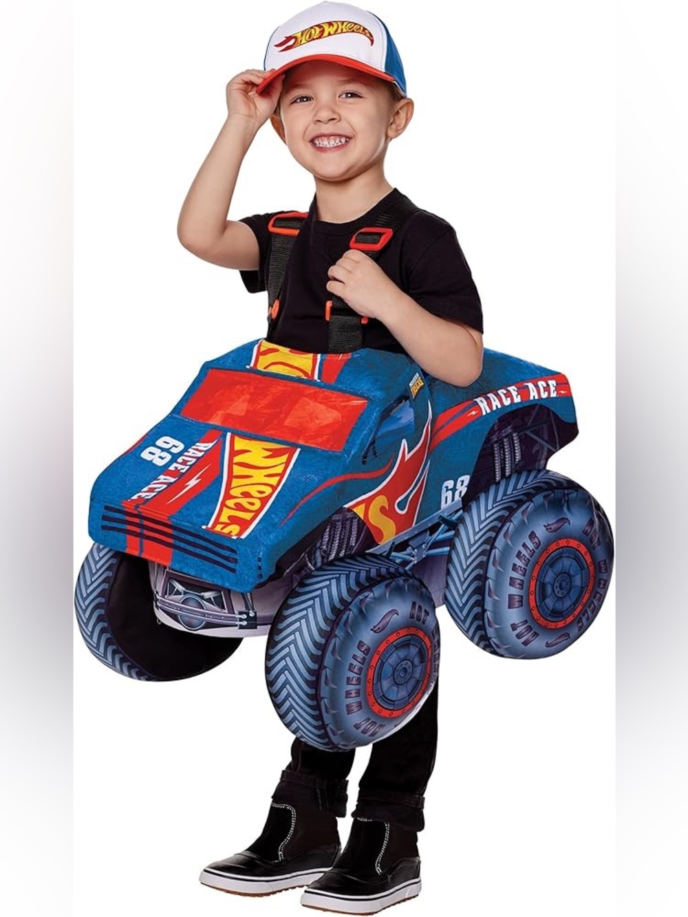 Hot Wheels Truck Halloween Kids Costume - Toddler Boys & Girls